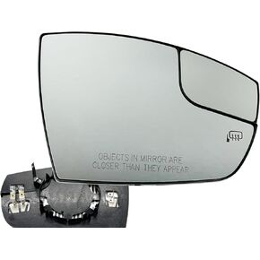 APA Replacement for Exterior Rear View Mirror Glass with Spotter Glass Non-Heated 2013-2016 ESCAPE 2013-2018 C-MAX Passenger Right Side FO1325158 CJ5Z17K707A
