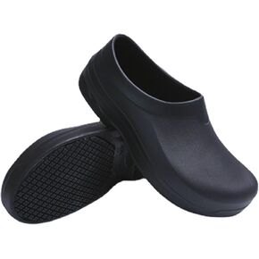 Men's and Women's Non Slip Work Shoes - Kitchen/Chef/Garden/Nurse Shoes for Women Men - Slip Resistant/Waterproof/Oil-Resitant Clogs(6-11Men/8.5-12.5Women)