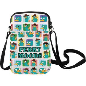 LEVLO Perry The Platypus Crossbody Bag OWCA Agent P Fans Gift Perry Moods Shoulder Bag Platypus Perry Merchandise