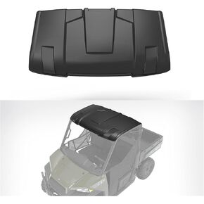 A & UTV PRO 3-Seat Sport Roof for 2017-2024 Polaris Ranger 1000 XP, 2-Piece Lock and Ride Plastic Hard Roof Top for 2013-2019 Ranger XP 900, 2020-2024 Polaris Ranger 1000, Replace OEM # 2882911