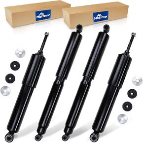 2WD Front & Rear Shocks fit for Dodge Ram 1500 2500 1994 1995 1996 1997 1998 1999 2000 2001, 2WD Only