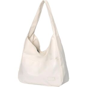 Leather Tote Bag for Women Hobo Bag Vegan Leather Shoulder Hand Bag Hobo Purse Womens Tote Bags Large Soft Shoulder Bag