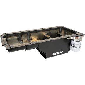 Moroso 20139 Steel Wet Sump Oil Pan, Fits GM LS 4.8/5.3/6.0/6.2 Engines in 98-02 Camaro/Firebird