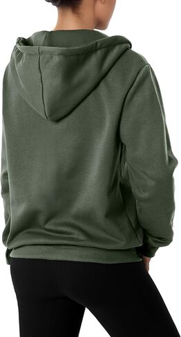 GIVON Basic Lightweight Zip Up Hoodie Long Sleeve Thin Hooded Jacket for Women with Plus Size in Saudi Arabia