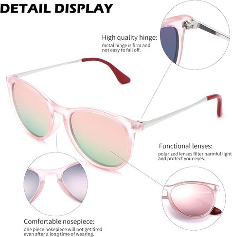 Pro Acme Kids Polarized Sunglasses for Girls Boys,TR90 Lightweight Frame 100% UV Protection for Children Age 3-9 in Saudi Arabia