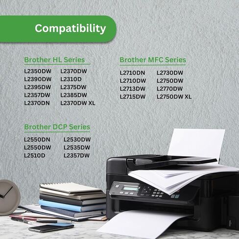 وحدة استبدال الطبل المتوافقة DR820 DR-820 DR 820 (بدون حبر) لطابعة Brother HL-L6200DW L5200DW L5100DN L6300DW L6200DWT L5200DWT، MFC-L5850DW L5900DW L6700DW L5800DW L5700DW، عبوة واحدة سوداء in Saudi Arabia