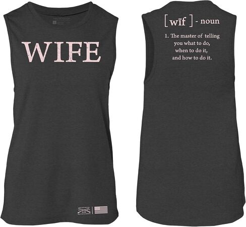 Grunt Style Wife Defined Women's Everyday Tank in Saudi Arabia