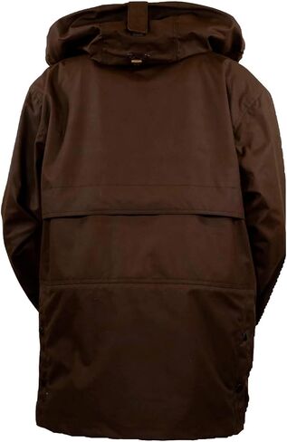 Outback Trading Company Waterproof Breathable Adjustable Outdoor Camping Traveling Packable Oilskin Hooded Lined Parka Jacket in Saudi Arabia