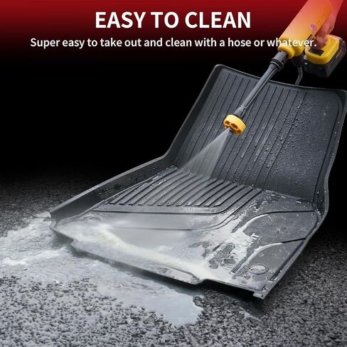 سجادة سرير شاحنة LASFIT لسيارة Tesla Cybertruck 2024 2025 2023 ملحقات مخصصة تناسب TPE شديدة التحمل في جميع الأحوال الجوية مقاومة للماء Cybertruck البضائع بطانة سرير بطانة سجادة أمامية خلفية فرعية مجموعة سجادة صندوق السيارة من 3 قطع in Kuwait