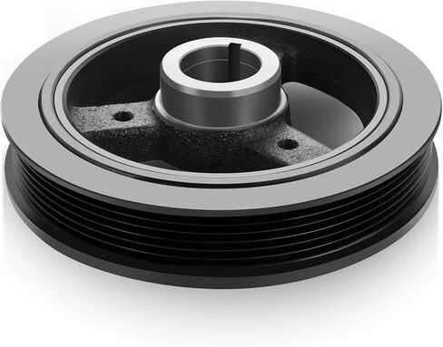 SCITOO 594-081 Harmonic Balancer Crankshaft Pulley Fits 92-00 for Ford Crown Victoria 97-03 for Ford for F-150 97-99 for Ford for F-250 96-00 for Ford for Mustang 92-00 for Lincoln Town Car in Saudi Arabia