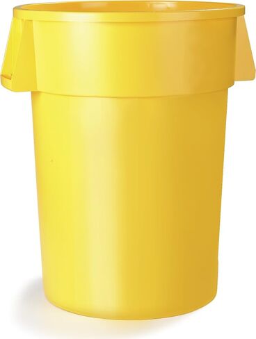 منتجات Carlisle FoodService 34105614 غطاء دائري من البولي إيثيلين برونكو، قطر 26-1/2 بوصة × ارتفاع 2-1/4 بوصة، أزرق، لحاويات القمامة سعة 55 جالون (علبة من 2) in Kuwait
