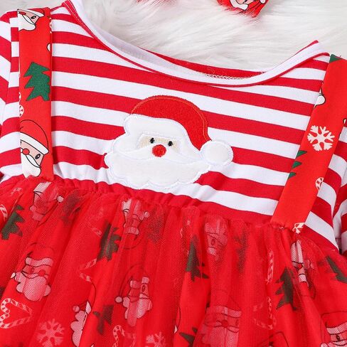 Toddler Girl Christmas Clothes,Girls Christmas Outfit Set Xmas Tunic Dress+Legging Pant Set in Kuwait
