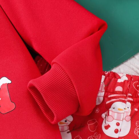 Little Girls Outfits 2 Piece Toddler Long Sleeve Sweatshirt Leggings Pants Fall Winter Clothing Set 2-10 Years in Kuwait
