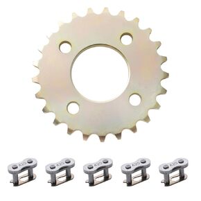 KAMIER 420 Chain 25 Tooth Rear Sprocket Replacement for 196cc 6.5hp Coleman Powersports KT196 CK196 Go Kart 200cc 212cc 5.5hp RTK200 Hisun HS200GK Go Cart Kart Drive Sprocket Heavy Duty Parts