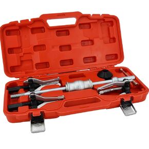 MT MORTECDTA 9 Way Slide Hammer Puller Set, Front Wheel Hub Bearing Remover & Rear Wheel Axle Hub Dent Shaft Puller Tool Kit