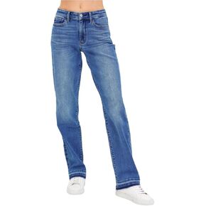 Judy Blue Mid Rise Release Hem Jeans