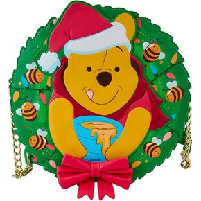 Loungefly Disney Winnie the Pooh Stuck in Wreath Glow Crossbody Bag
