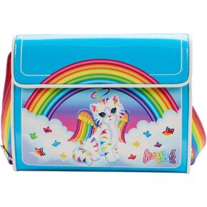 Loungefly Women's Lisa Frank Angel Kitty Crossbody