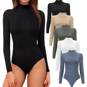 5 Pack Short Sleeve +Long Sleeve Bodysuits(Size:Large)