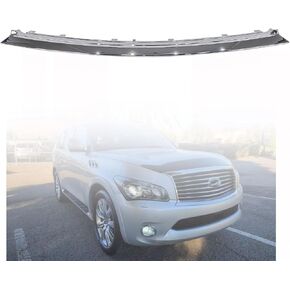 New Front Lower Radiator Grille Moulding fit for Infiniti QX56 QX80 Replacement For 62385-1LA0A