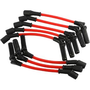 High Performance Spark Plug Ignition Wire Set 9059 Compatible with 1999-2006 Chevy Silverado Suburban Tahoe GMC Sierra 8PCS