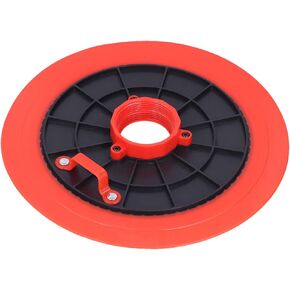 Hapivida Grease Gun Suction Plate, 600CC Universal Car Grease Oil Suction Cup Silicone Leakproof Lubricating Oil Suction Pan Auto Repair Tools for Facilitating Oil Absorption Car Grease Fittings