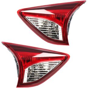 Inner Tail Light Assembly Compatible with CX-5 2013-2016 Rear Tail Light Pair Left+Right MA2803108 KD53-51-3G0D