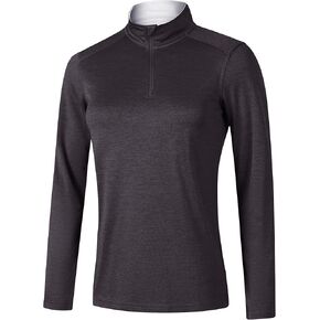 Women's Golf Shirt Long Sleeve 1/4 Zip Pullover UPF 50+ Sun Protection Shirts for Women Lightweight Athletic Pullover