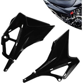 Front Side Fender Plastics for Hawk 250,Fairing Guard Panel Cover for Hawk 250cc - Black