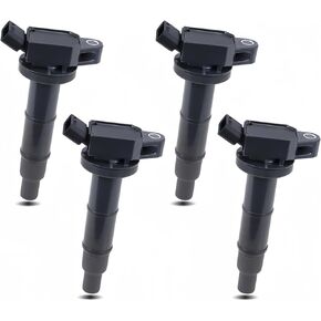 4PCS Ignition Coils for 2002 2003 2004 2005 2006 2007 2008 2009 2.0L 2.4L Toyota;Coil Packs Fits For Camry,Matrix,RAV4,Solara,Highlander.Scion TC XB,Lexus HS250h;Pontiac Vibe # UF333 C1330 90919-02244