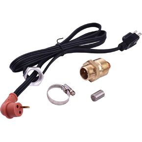 DVPARTS Block Heater Kit 70000-73274 Compatible with Kubota B20 B26 B1550 B1700 B1750 B2100 B2620 B3030 B6200