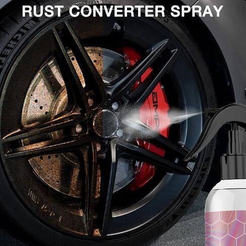 2PCS MAD Acid Glass Cleaner, MAD Acid Heavy-Duty Wheel Cleaner Easily Remove Water Spots Gentle Yet Effective, Metal Cleaner and Water Spot Remover for Glass Vehicle Emblems Wheels in Kuwait