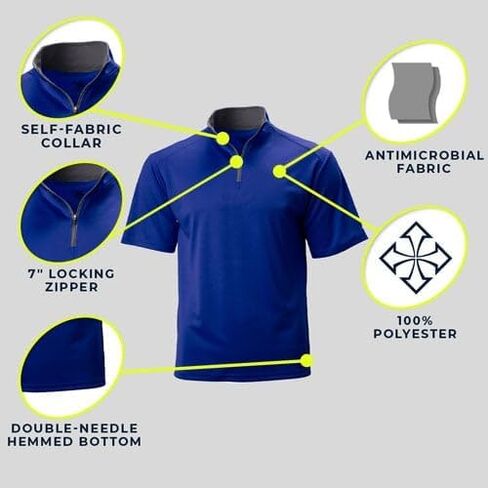 B-Core S/S 1/4 سحاب جرافيت/أسود 3X-Large in Kuwait