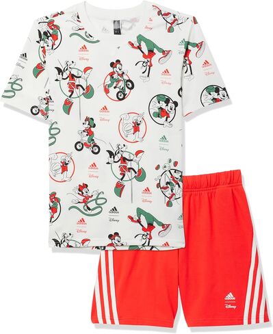 adidas boys Disney Mickey Mouse T-shirt Set in Saudi Arabia