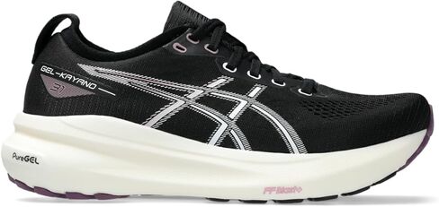 ASICS Women's Gel-Kayano 31 Running Shoes, 10, Black/Black in Saudi Arabia