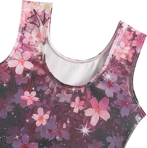 Idgreatim 2-10 Years Gymnastics Leotards for Girls Sparkly Biketards Unitards Athletic Tumbling Outfit in Saudi Arabia