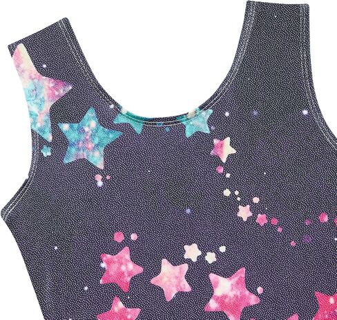 Idgreatim 2-10 Years Gymnastics Leotards for Girls Sparkly Biketards Unitards Athletic Tumbling Outfit in Saudi Arabia
