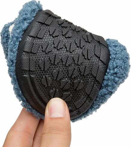 DADAWEN Toddler Boys Girls House Slippers Indoor Home Shoes Kids Baby Outdoor Lightweight Non-Slip Rubber Sole Winter Warm Slipper Soft Socks Shoes in Saudi Arabia