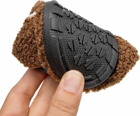 DADAWEN Toddler Boys Girls House Slippers Indoor Home Shoes Kids Baby Outdoor Lightweight Non-Slip Rubber Sole Winter Warm Slipper Soft Socks Shoes in Kuwait