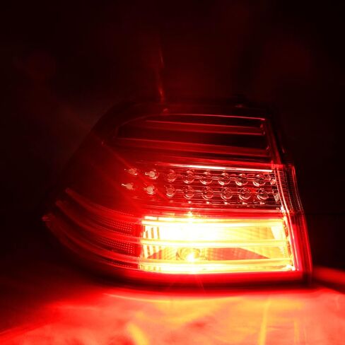 LED Type Outer Tail Light Lamp Assembly Rear Lamp Light For Mercedes-Benz W166 ML350 ML550 2012 2013 2014 2015 | Replace for 1669063501 MB2804107 (Driver Side) in Saudi Arabia