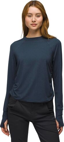 prAna Women's Sol Searcher Ls Crew in Saudi Arabia
