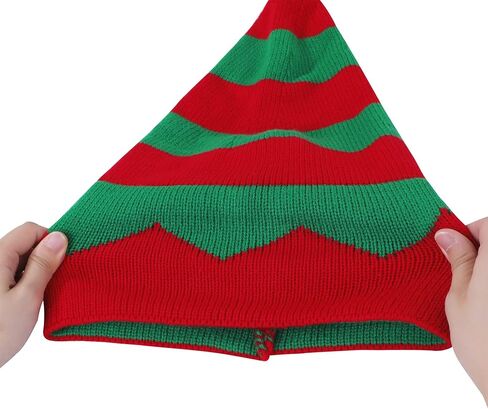 Zando Christmas Hats Adults for Women Men Santa Hat Adult Winter Santa Beanie Warm Christmas Hats Christmas Beanie Hat in Saudi Arabia
