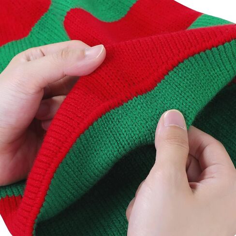 Zando Christmas Hats Adults for Women Men Santa Hat Adult Winter Santa Beanie Warm Christmas Hats Christmas Beanie Hat in Saudi Arabia
