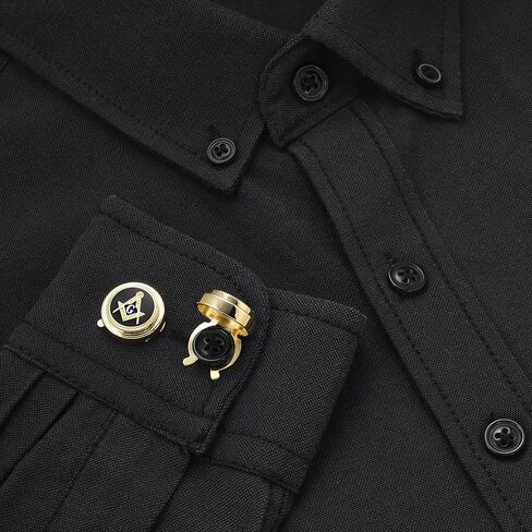 Masonic Button Covers, Square & Compass Cufflinks for Freemason in Saudi Arabia