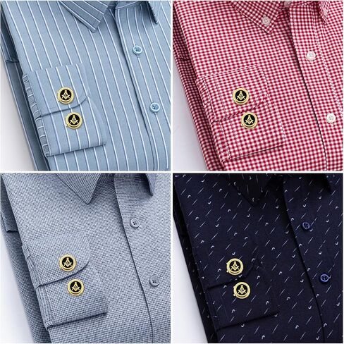 Masonic Button Covers, Square & Compass Cufflinks for Freemason in Saudi Arabia