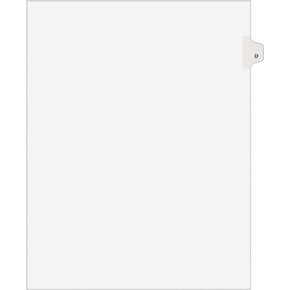 Avery Individually Lettered Tabs Legal Dividers (AVE01404)