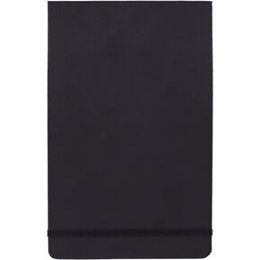 Amazon Basics - Hardcover Art Sketchbook L Size 5.25" x 8.25", 72 Sheets, Black