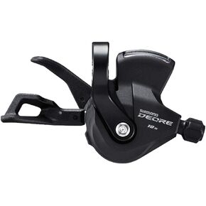 SHIMANO Deore SL-M4100-R Right Shift Lever - 10-Speed, RapidFire Plus, Optical Gear Display, Black