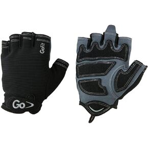 GoFit Xtrainer Cross Training Gloves for Men – Diamond-Tac Palm Workout Gloves for Weightlifting, Pull-Ups – Medium, GF-CT-MED