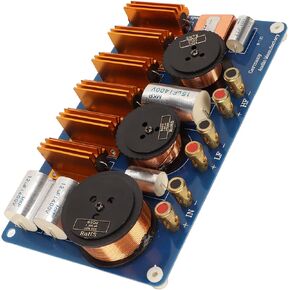 Speaker Frequency Divider, 1500W Professional 2 Way Speaker Crossover Filters for 15 to 18 inch Stage Conference Speaker